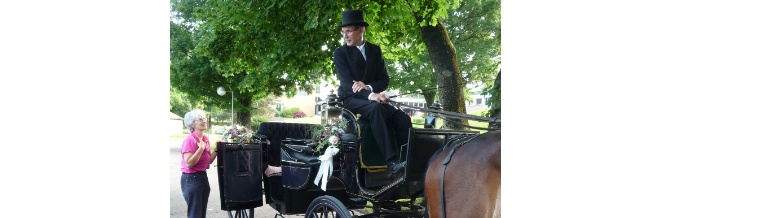 Nachholen von Kutschenfahrt von Hochzeit 2